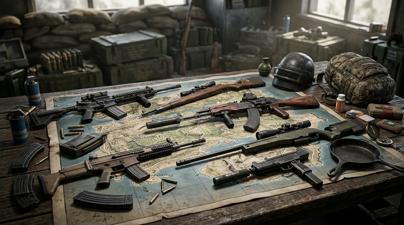 Rekomendasi Senjata PUBG Mobile 2026 Versi Microboy untuk Pemula di META Terbaru